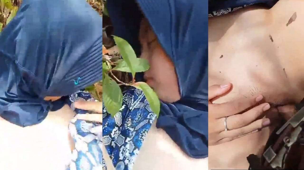 Bokep Indo ABG Cantik cuma Bisa Pasrah di Ewe Pacar di Kebun