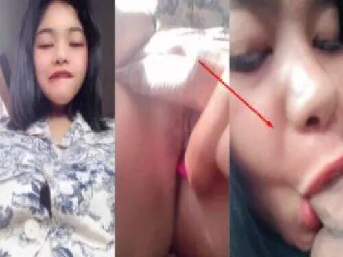 Dedek Sange Ngemut Kontol Supir Sambil Mainin Memek